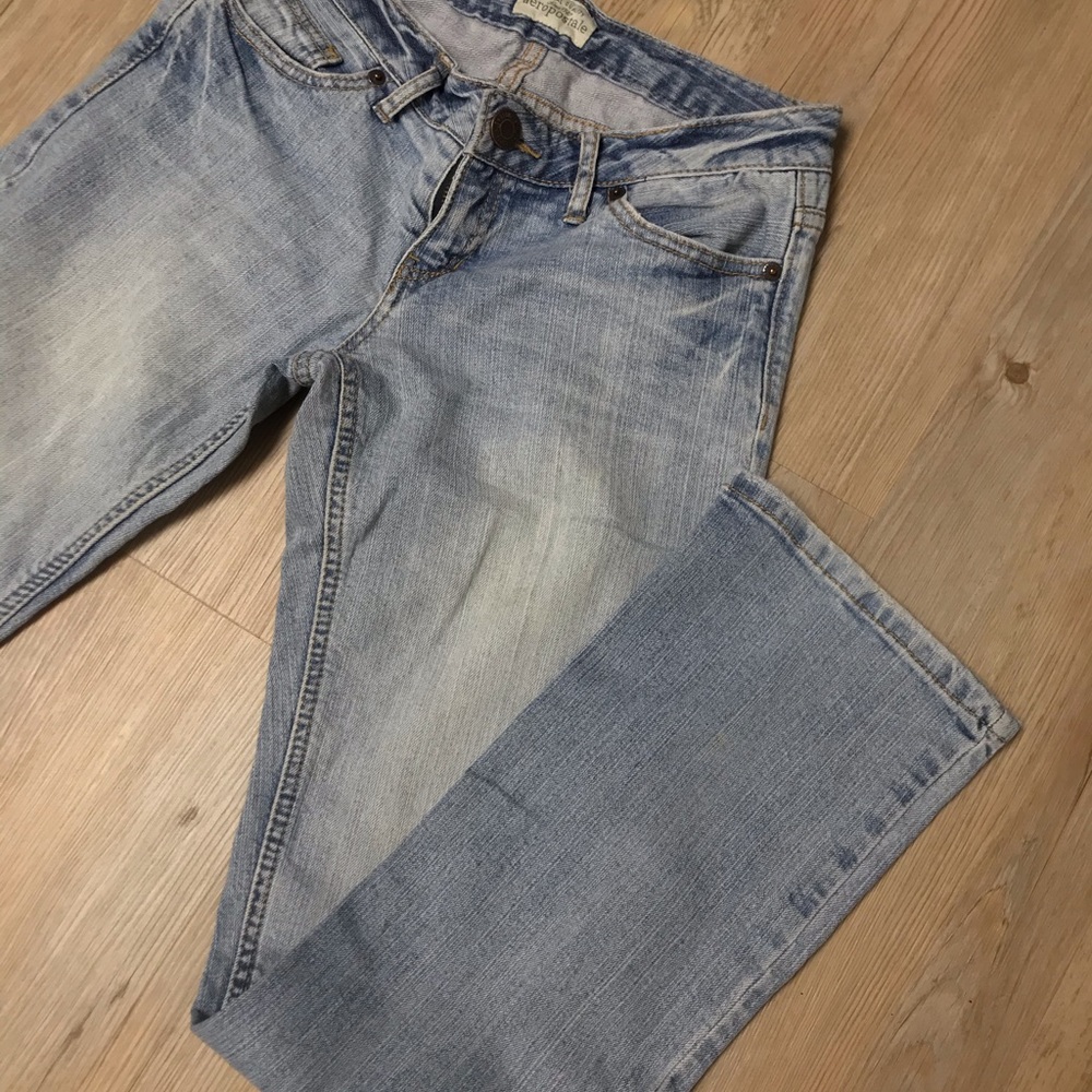 AEROPOSTALE BRAND CHELSEA BOOTCUT 1/2 SHORT